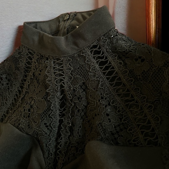 ASOS High Neck Lace Dress | SIZE 4 - Picture 4 of 6